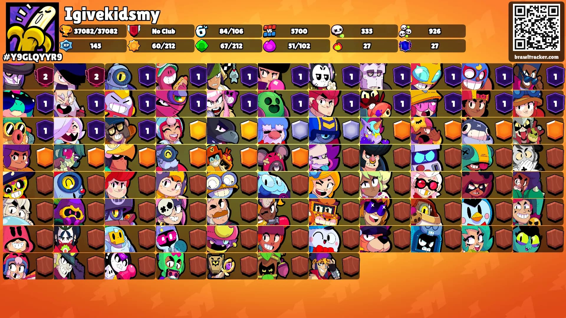 Igivekidsmy's Ranks