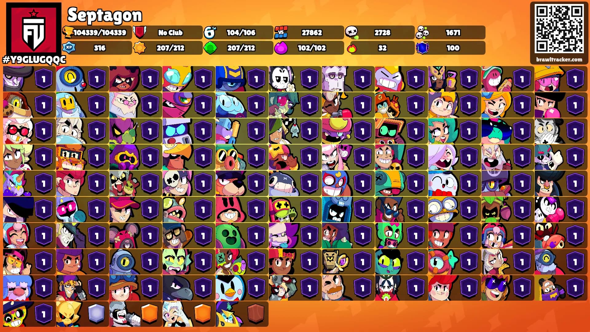 Septagon's Ranks