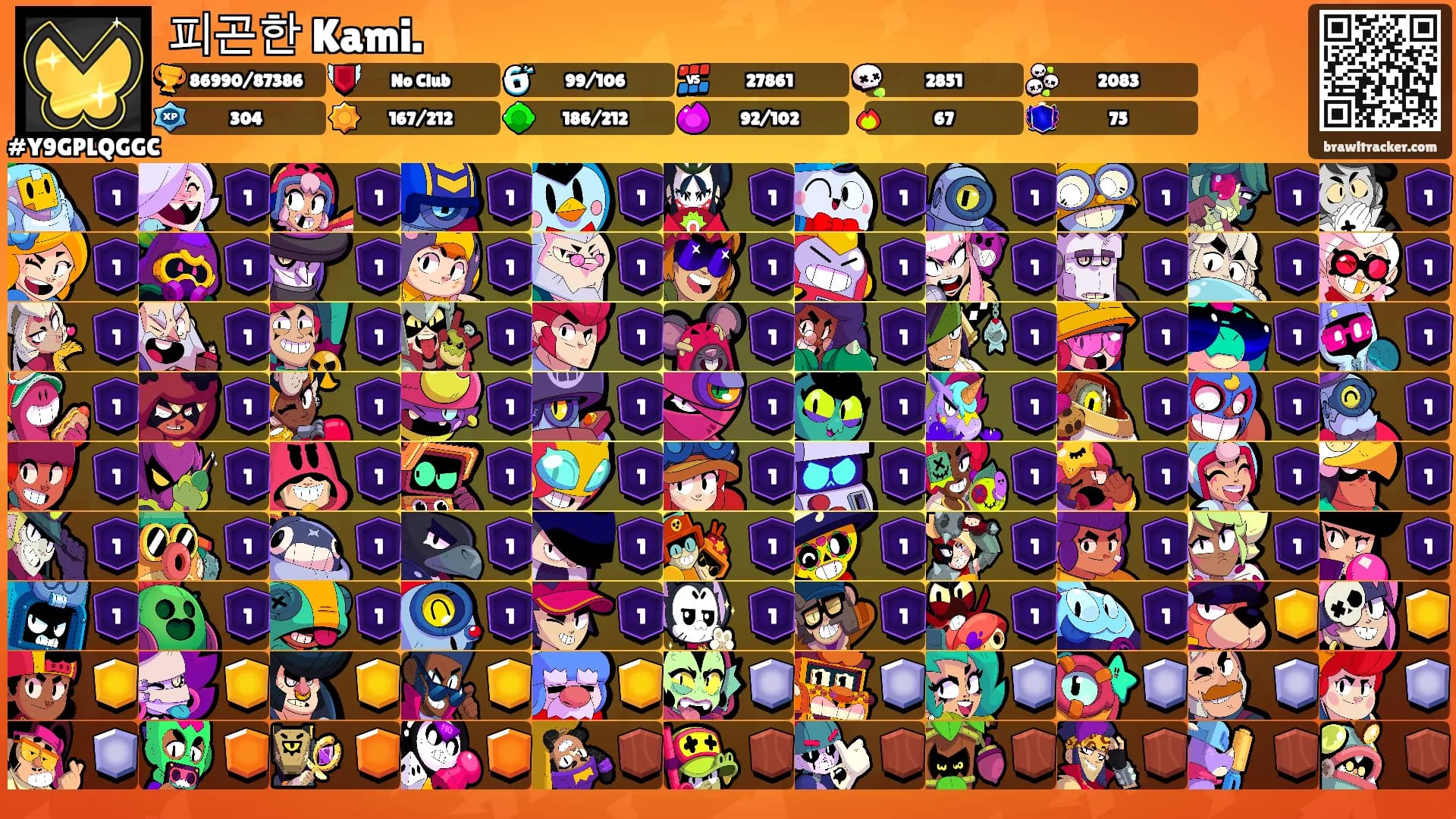 피곤한 Kami.'s Ranks