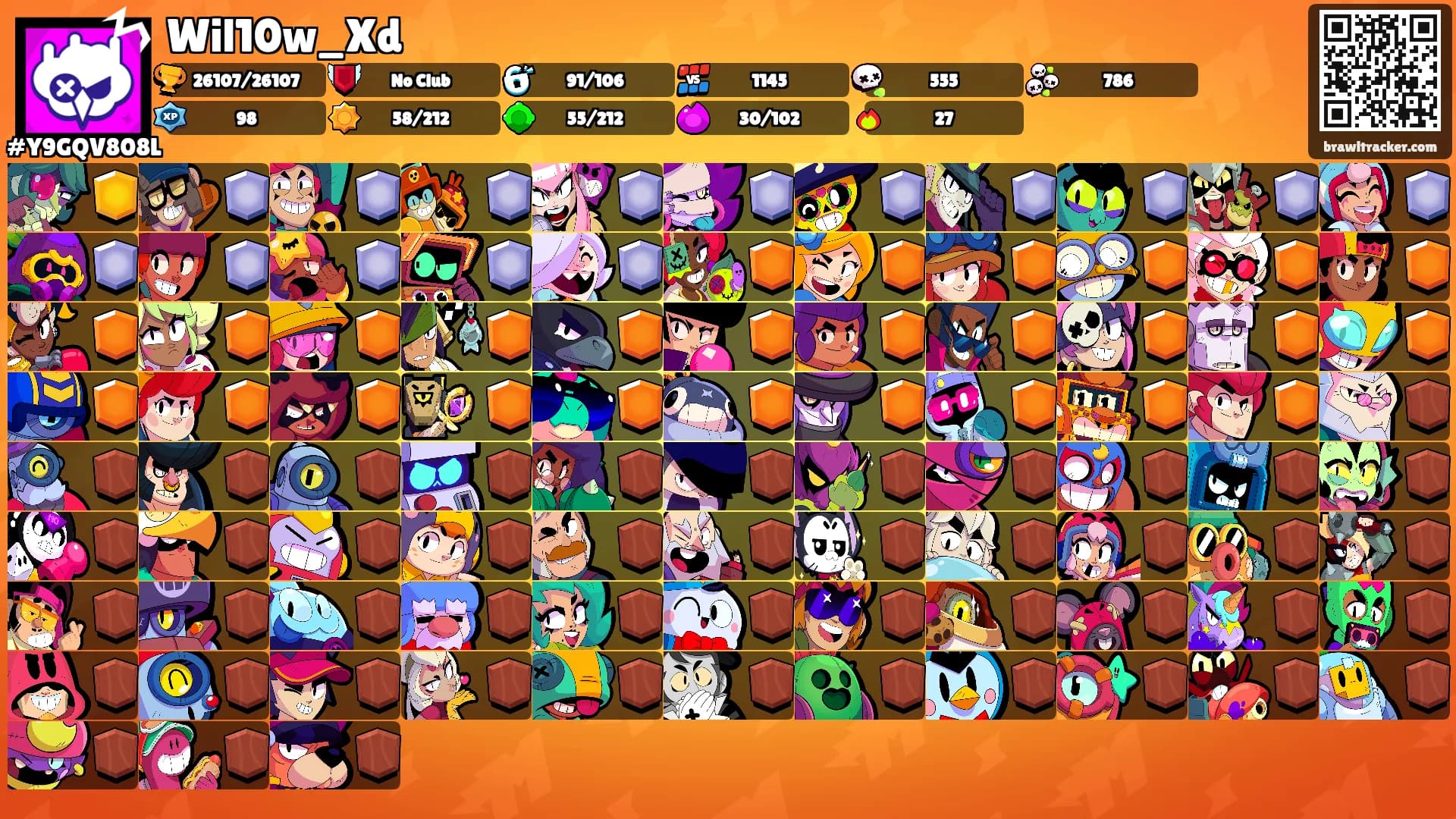 Wil10w_Xd's Ranks