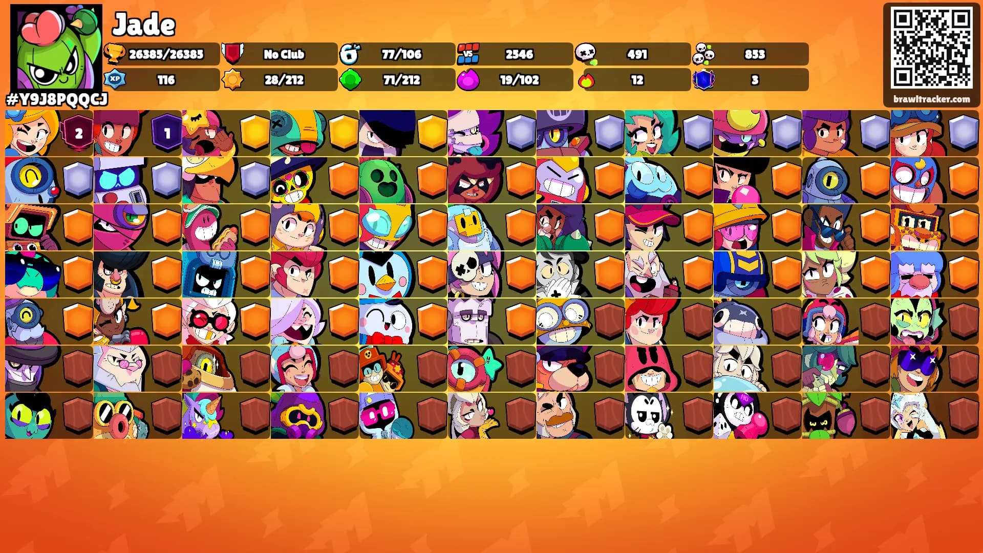 Jade's Ranks