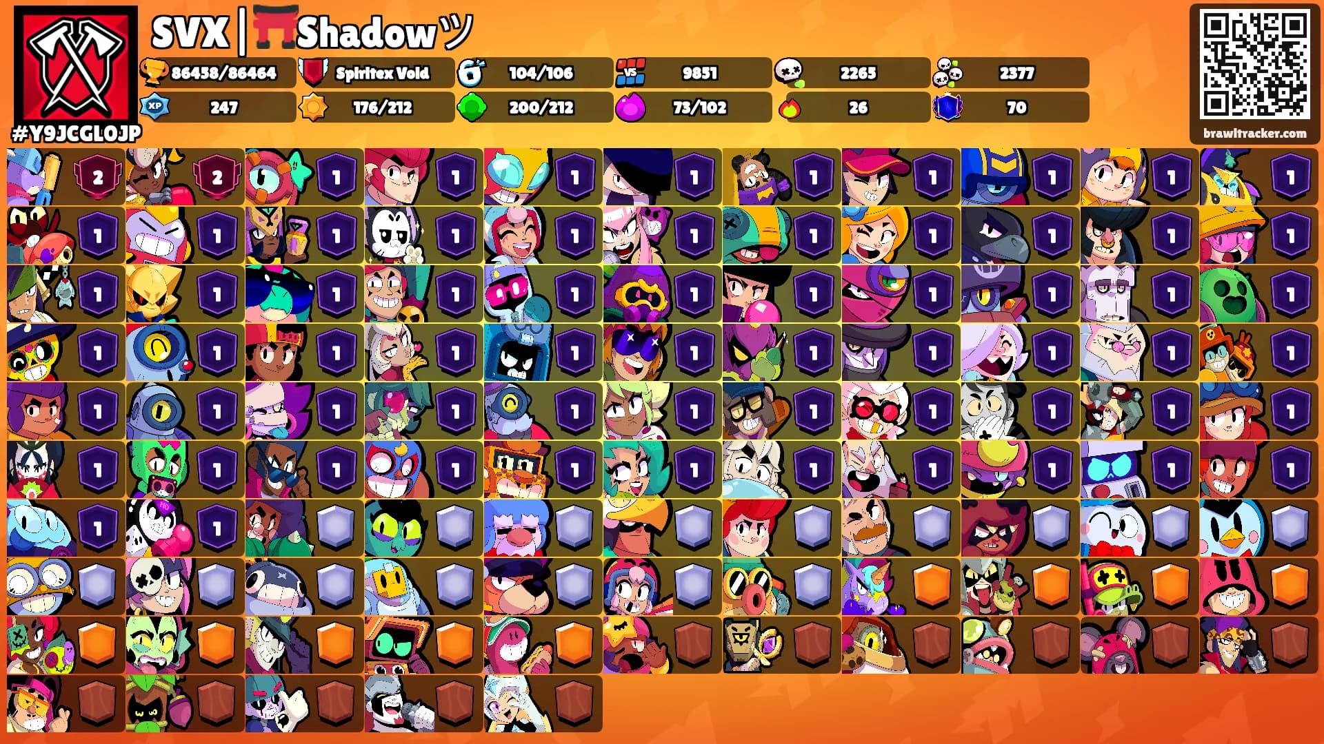 SVX|⛩️Shadowツ's Ranks
