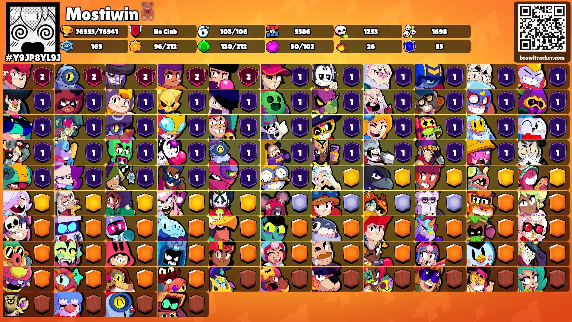 Mostiwin🧸's Ranks