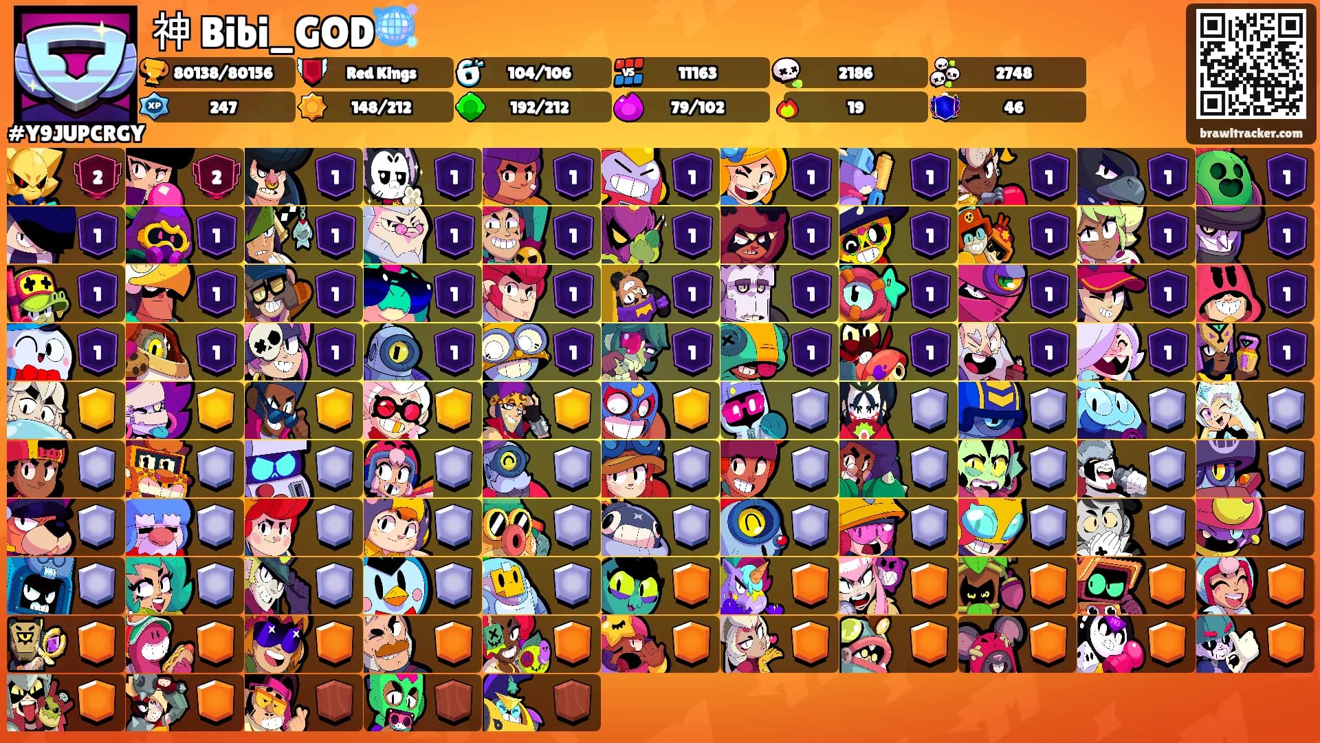 神 Bibi_GOD🪩's Ranks