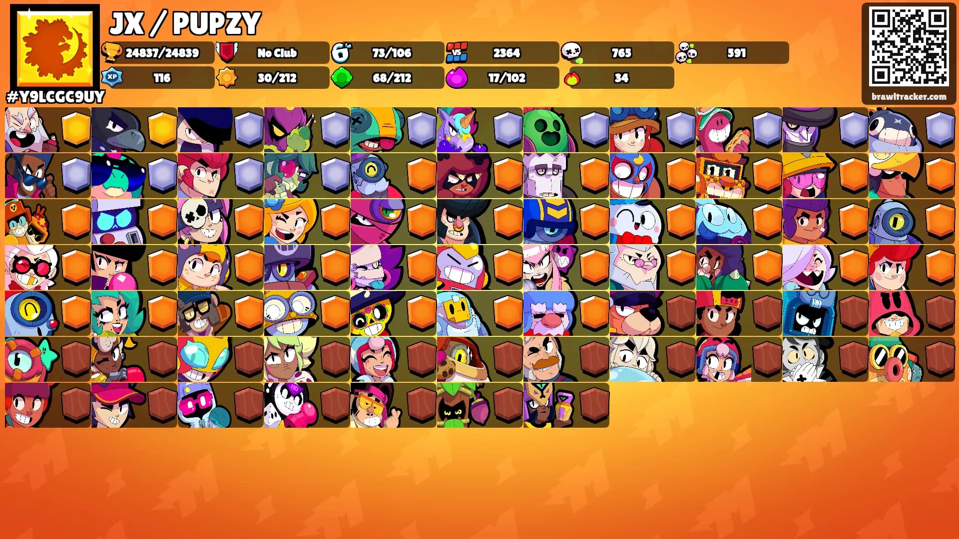 JX / PUPZY's Ranks
