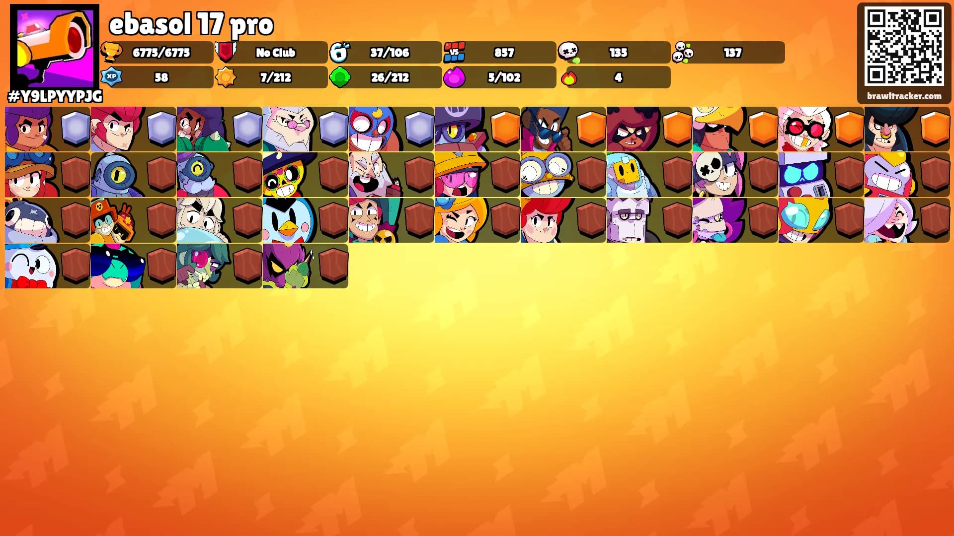 ebasol 17 pro's Ranks