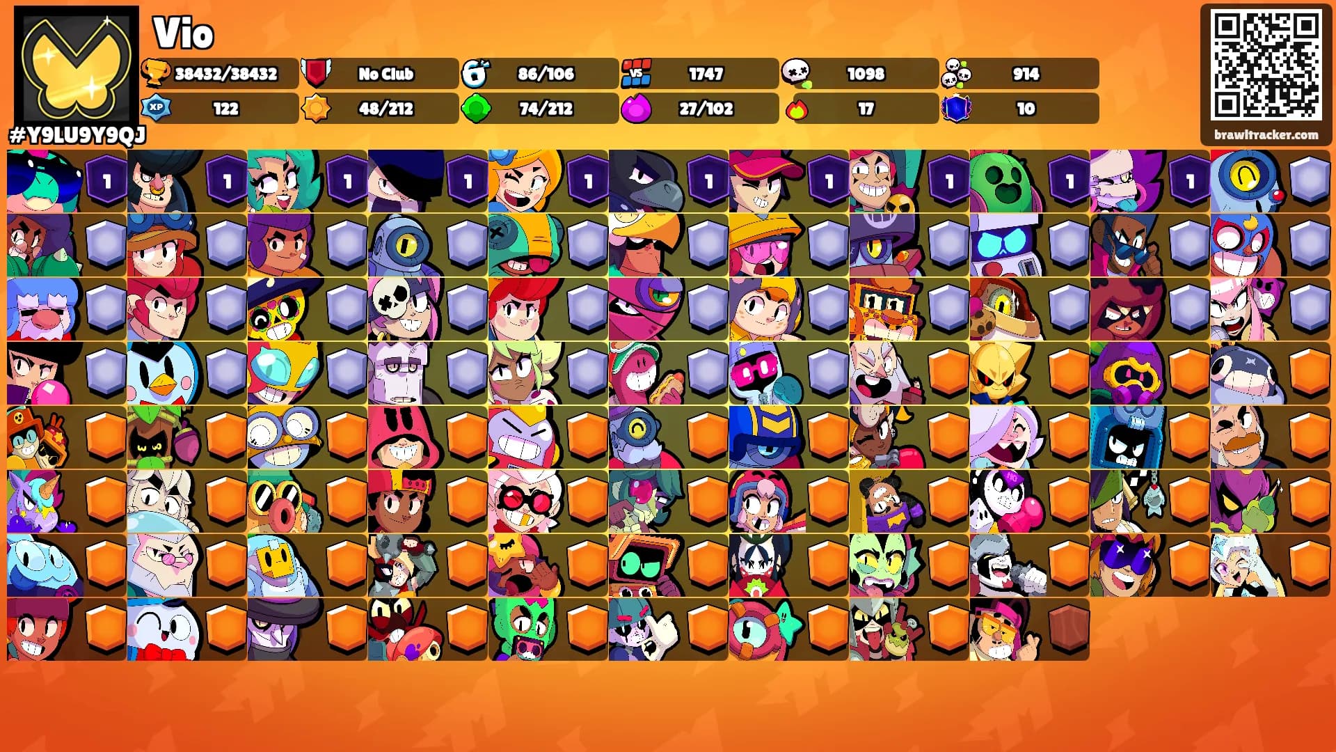 Vio's Ranks