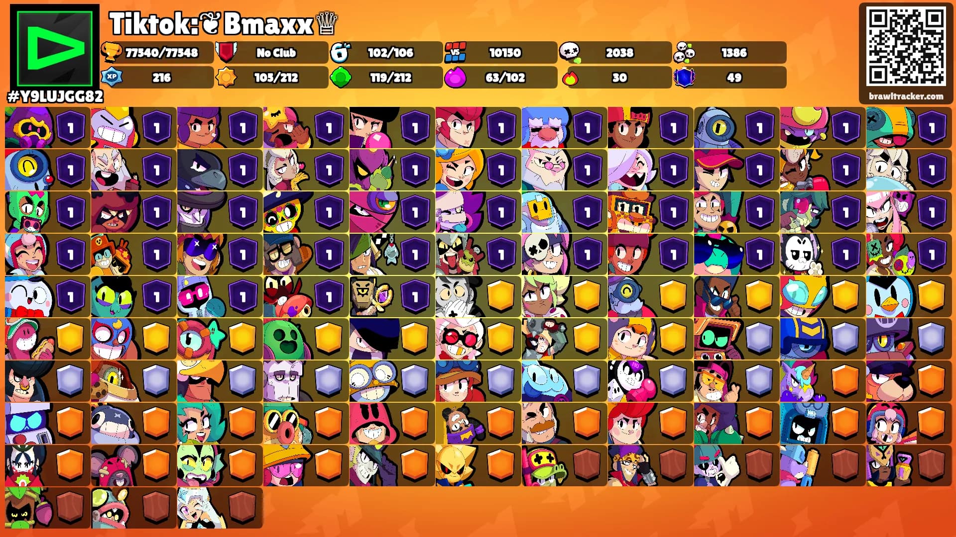 Tiktok:❦Bmaxx♕'s Ranks