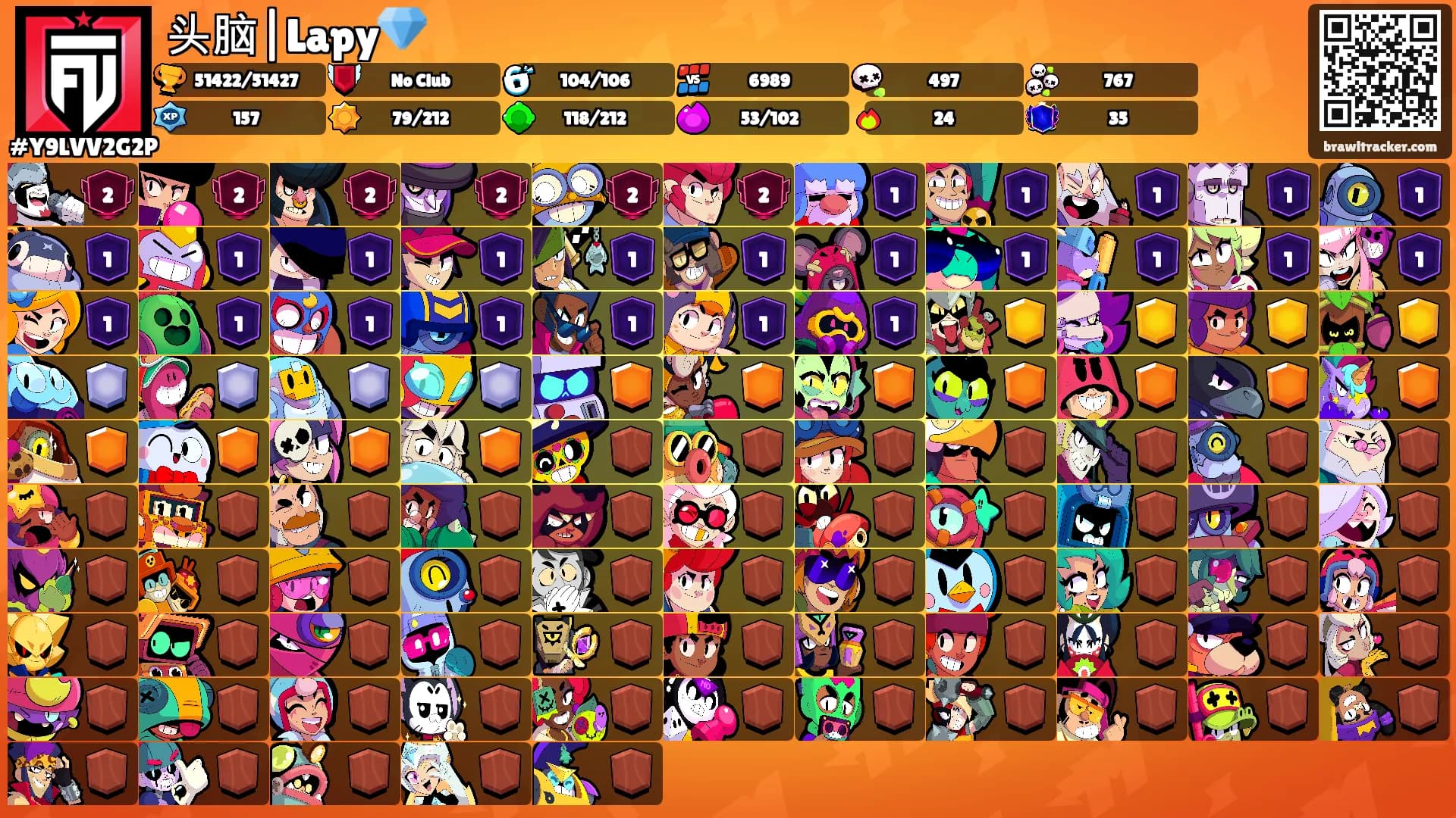 头脑|Lapy💎's Ranks