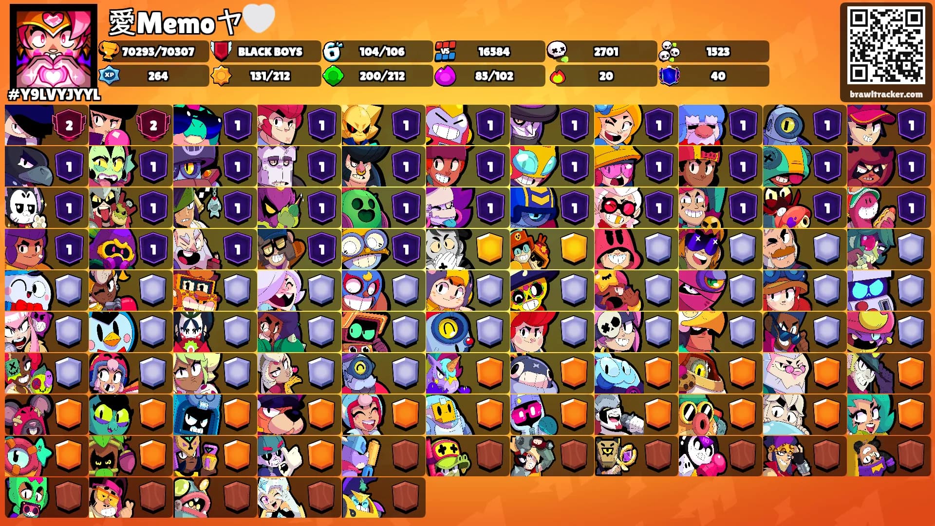 愛Memoヤ🤍's Ranks