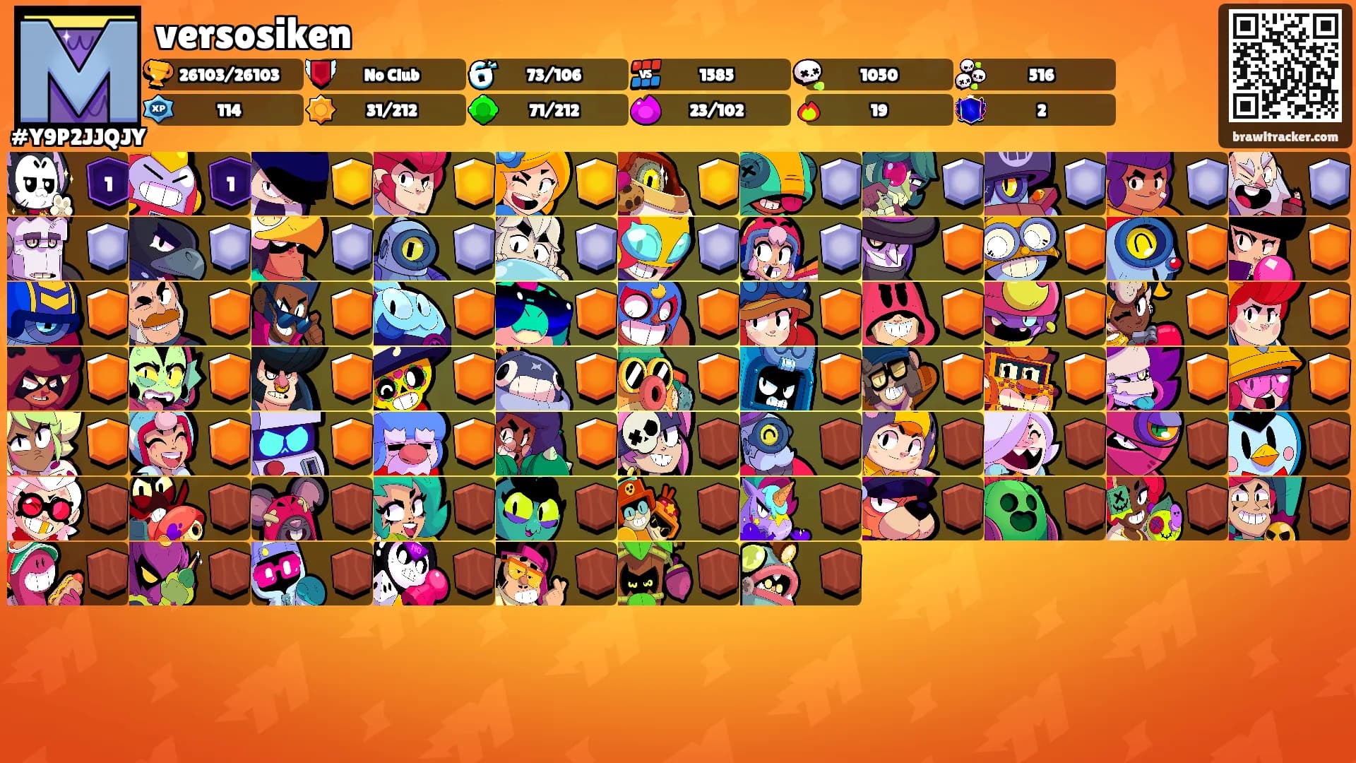 versosiken's Ranks