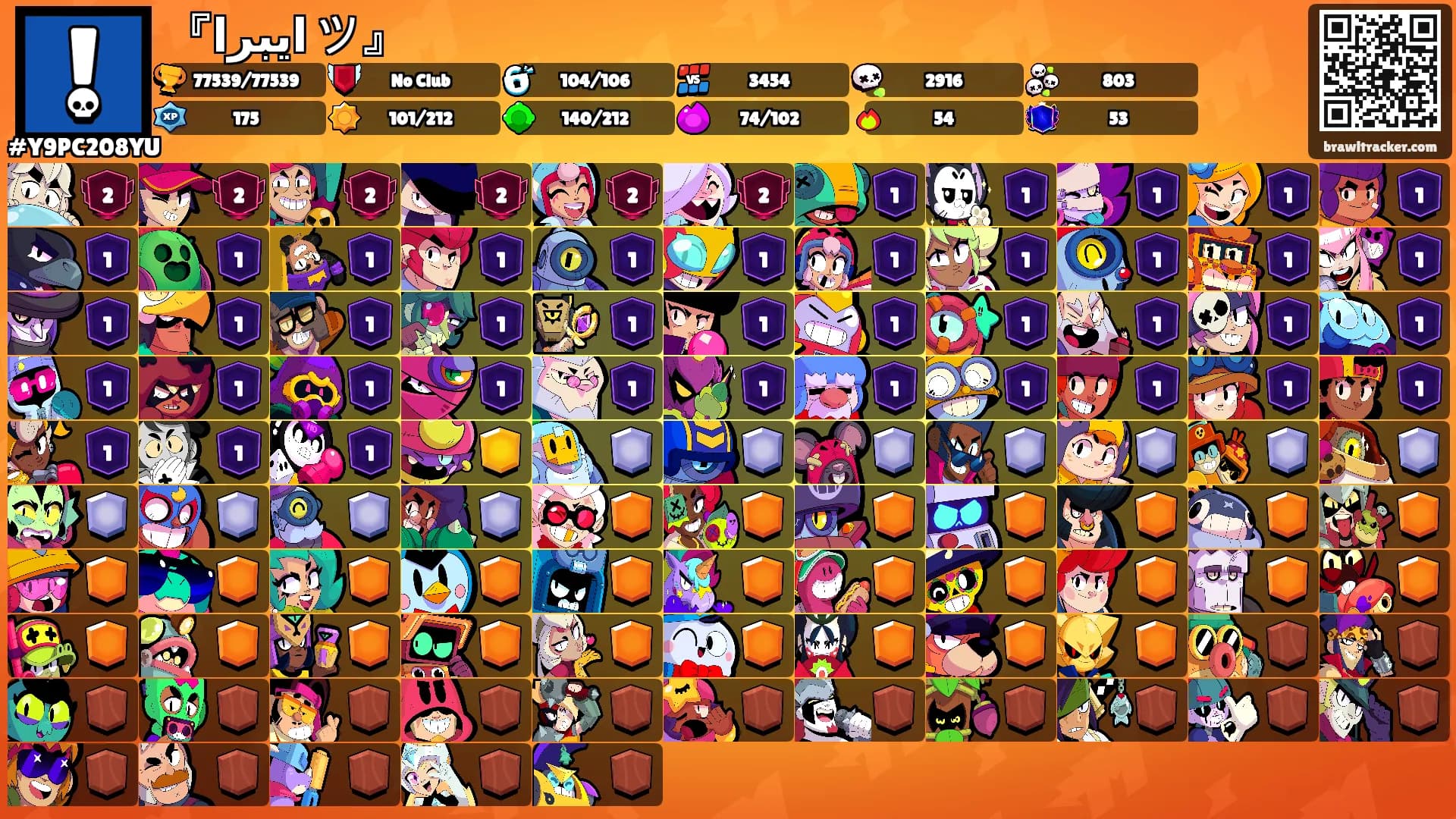 『ايبرا ツ』's Ranks