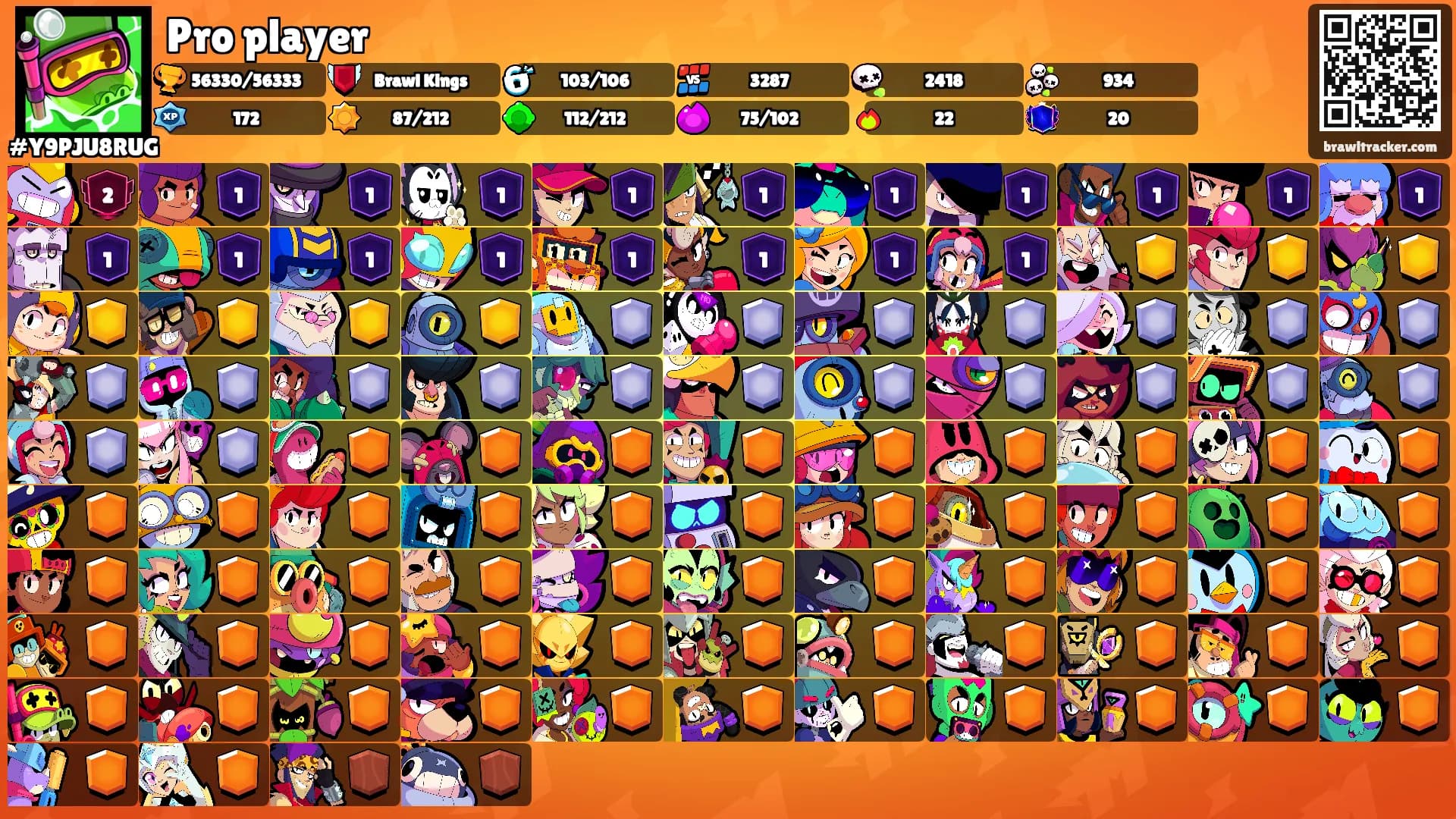Pro player's Ranks