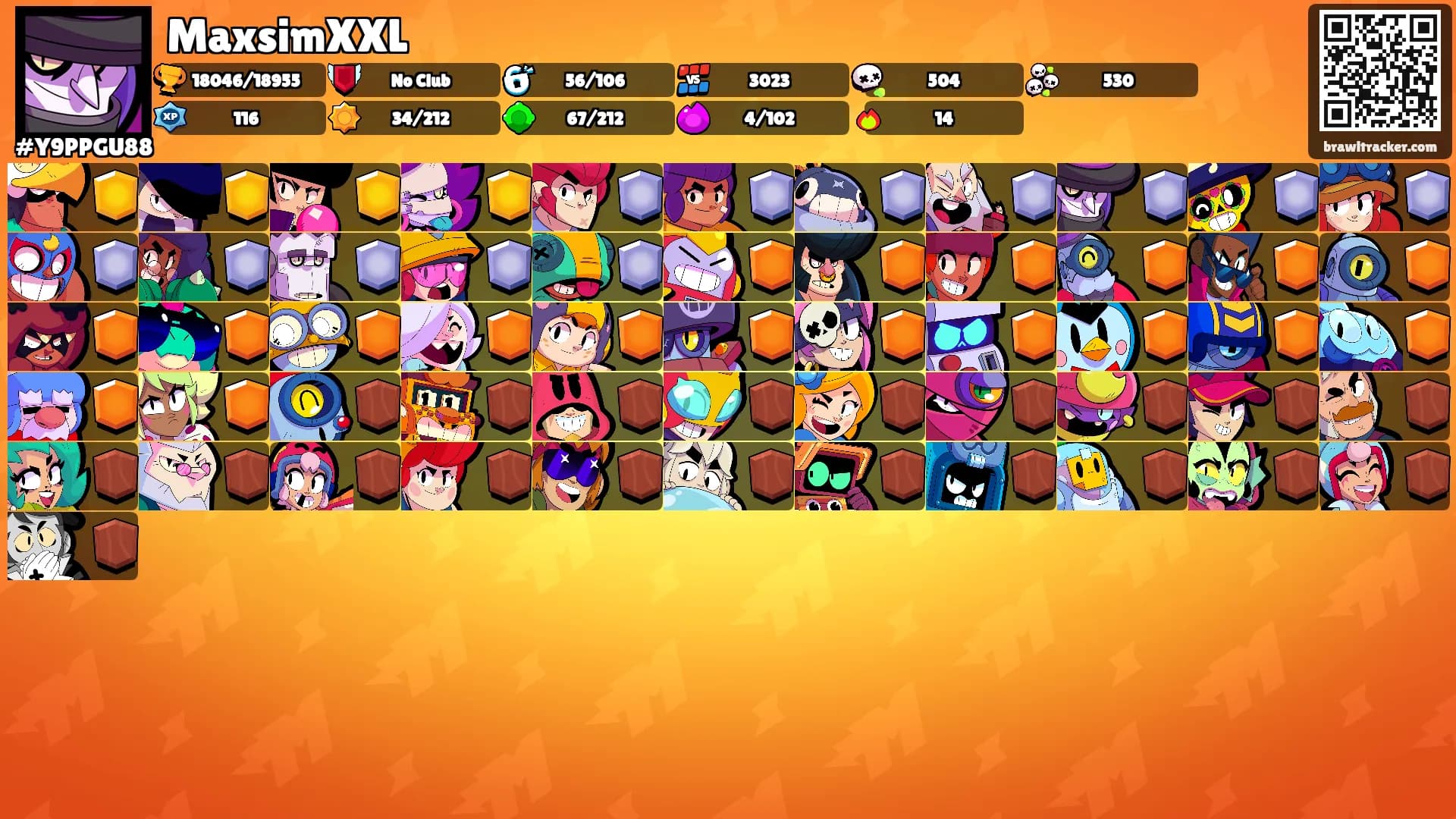 MaxsimXXL's Ranks