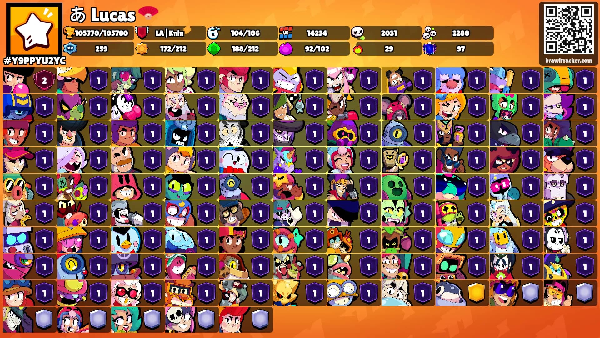 あ Lucas 🪭's Ranks