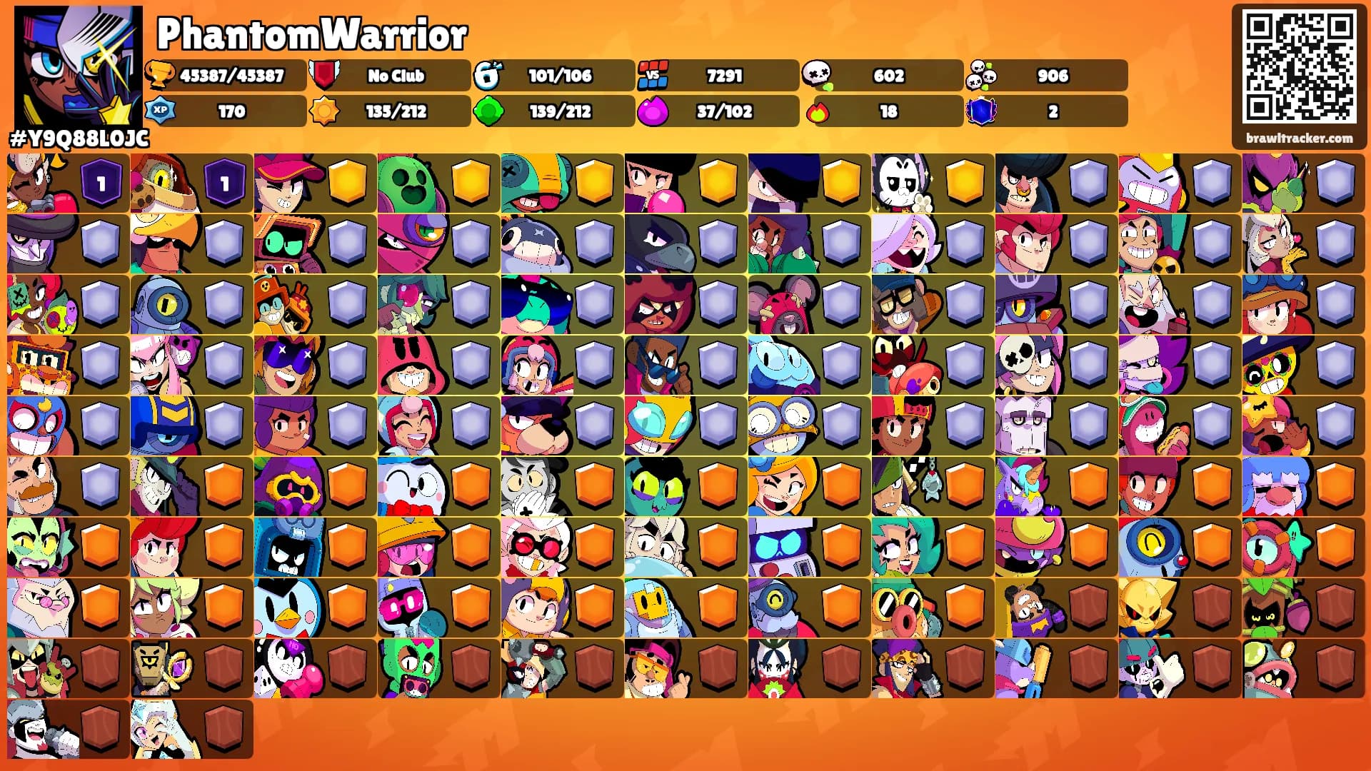 PhantomWarrior's Ranks
