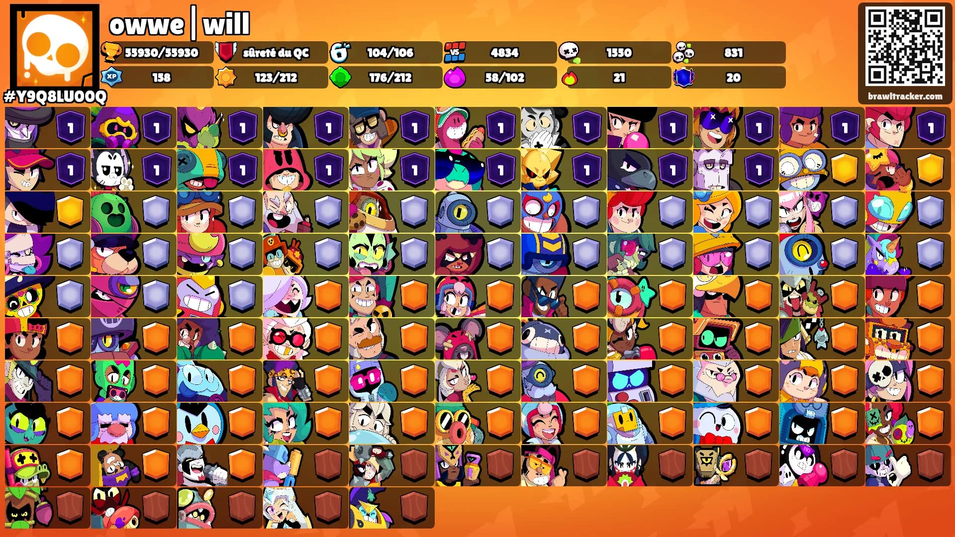 owwe|will's Ranks
