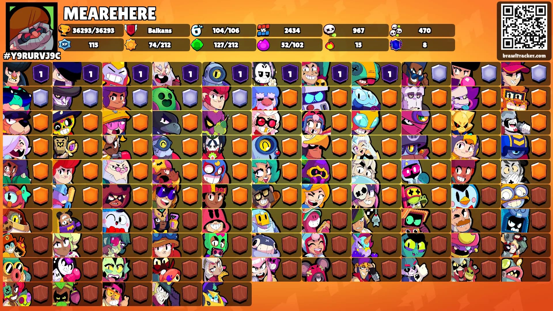 MEAREHERE's Ranks