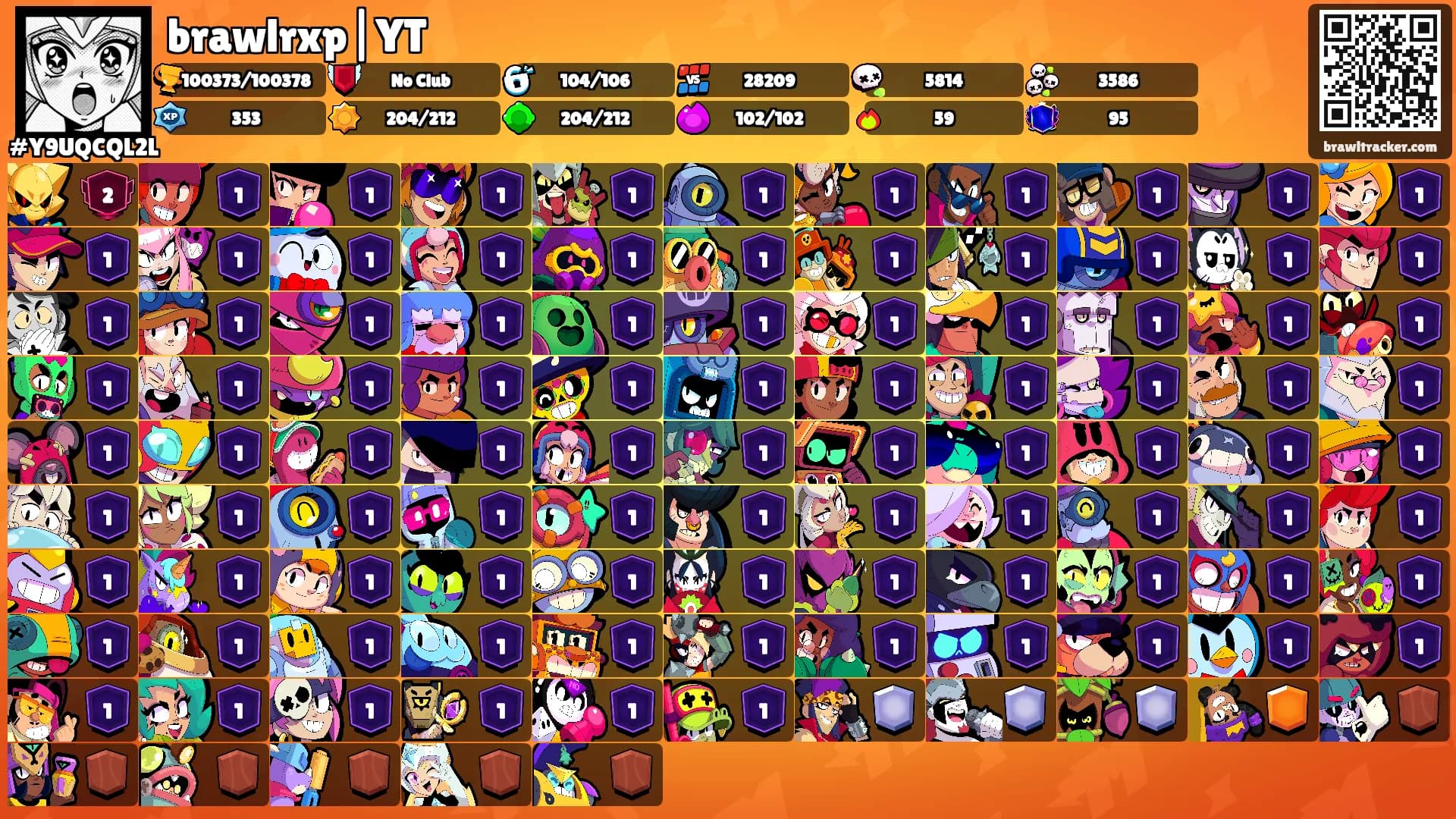 brawlrxp|YT's Ranks