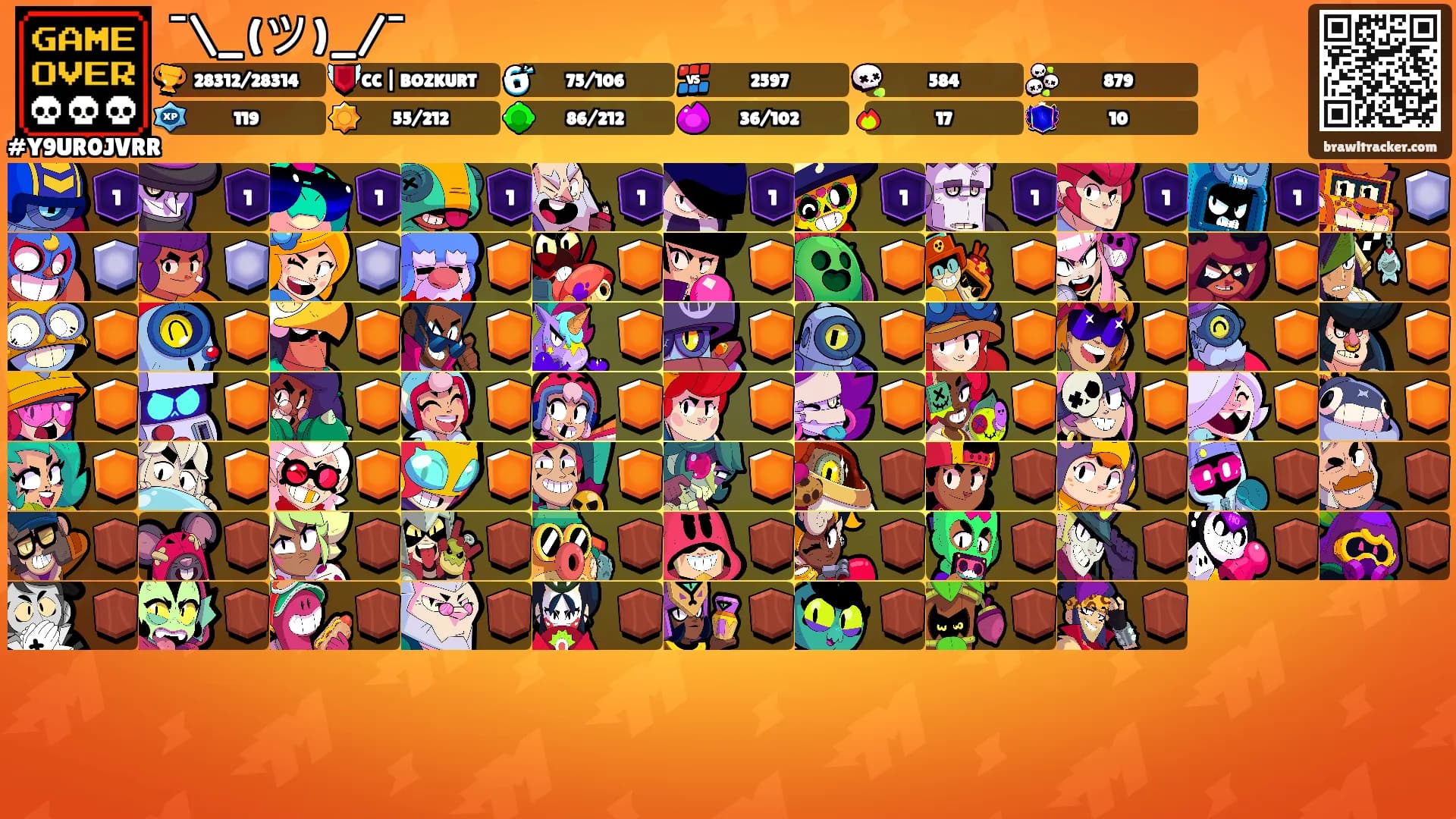 ¯\_(ツ)_/¯'s Ranks