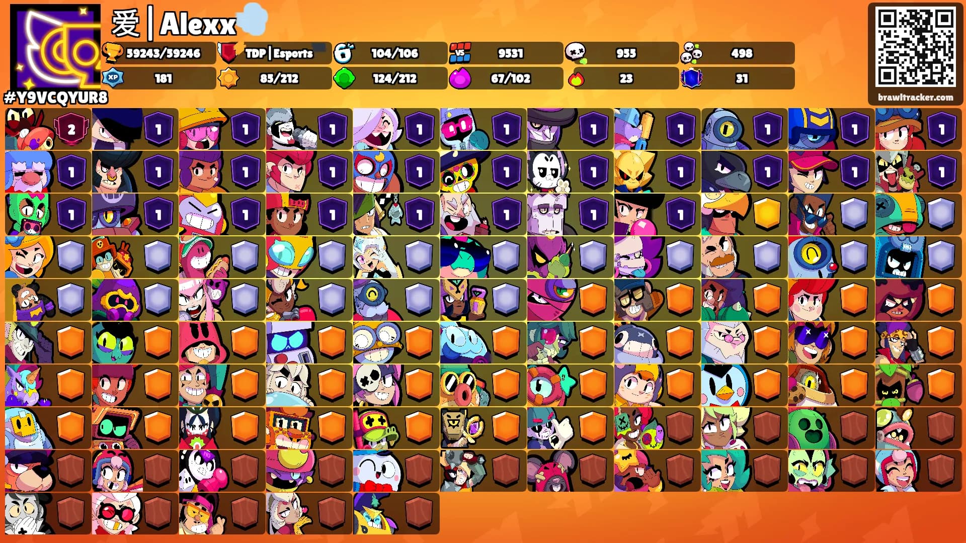 爱|Alexx💨's Ranks