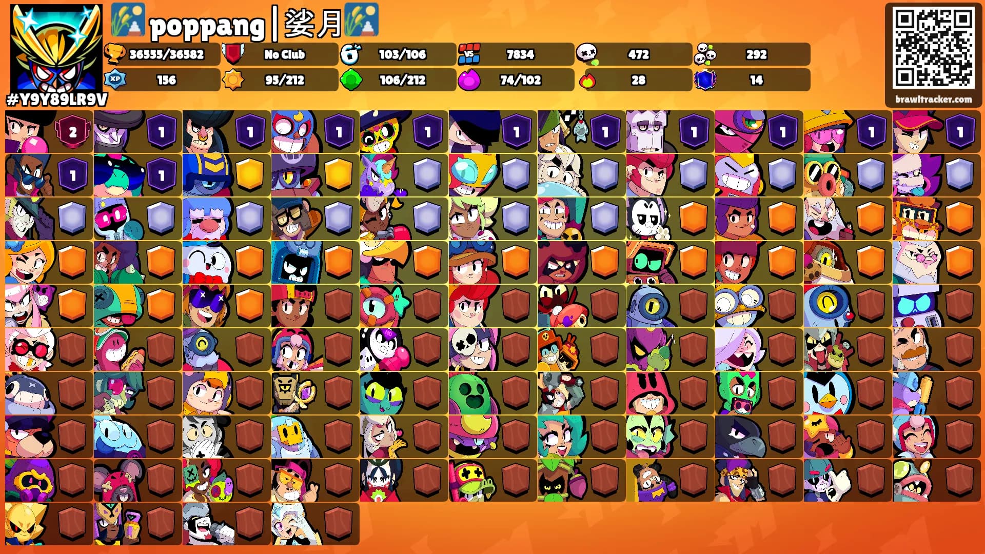 🎑 poppang|娑月🎑's Ranks