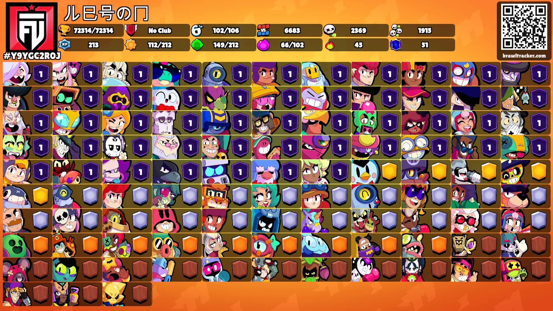 ル巳号の冂's Ranks