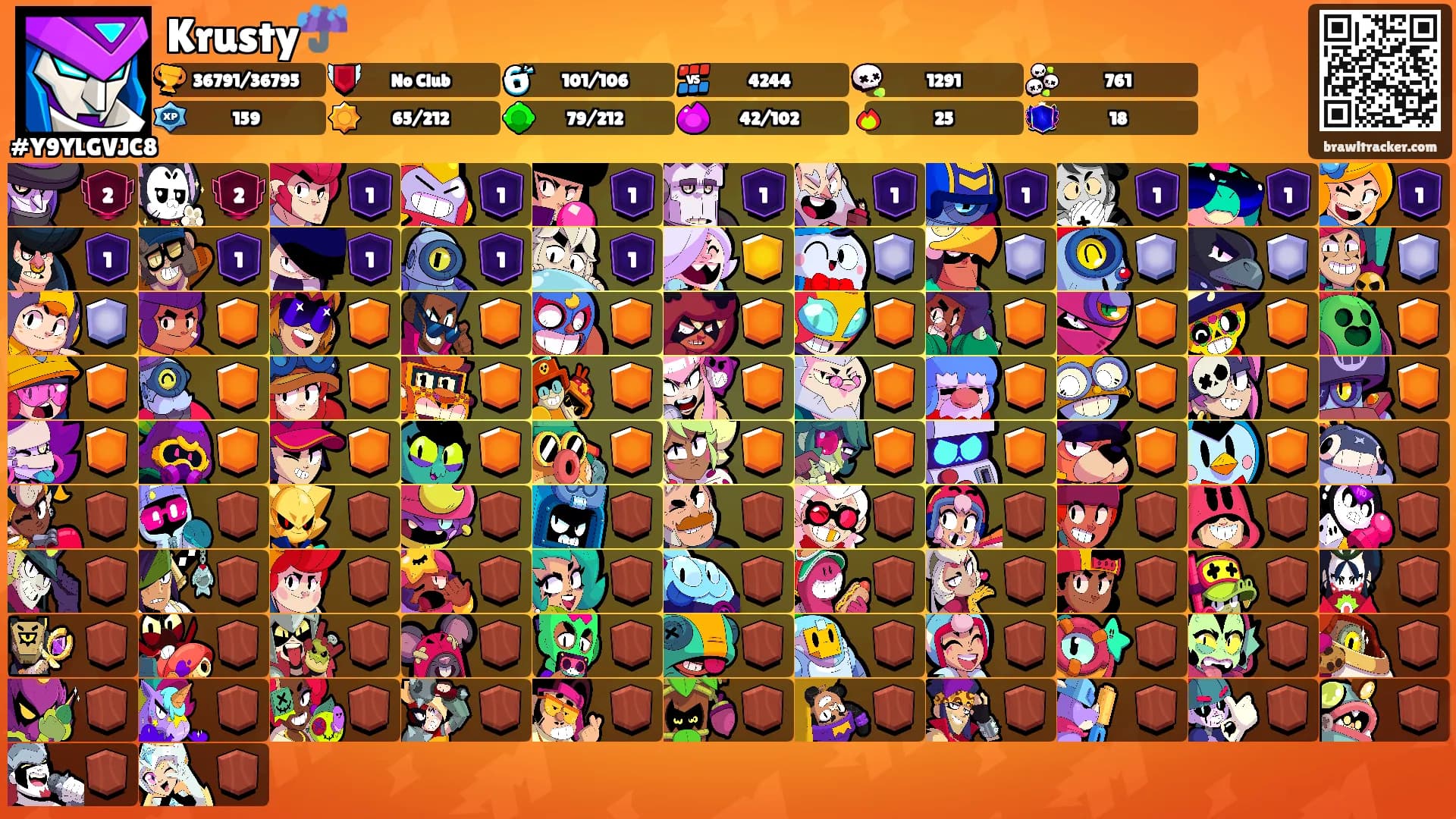 Krusty☔️'s Ranks