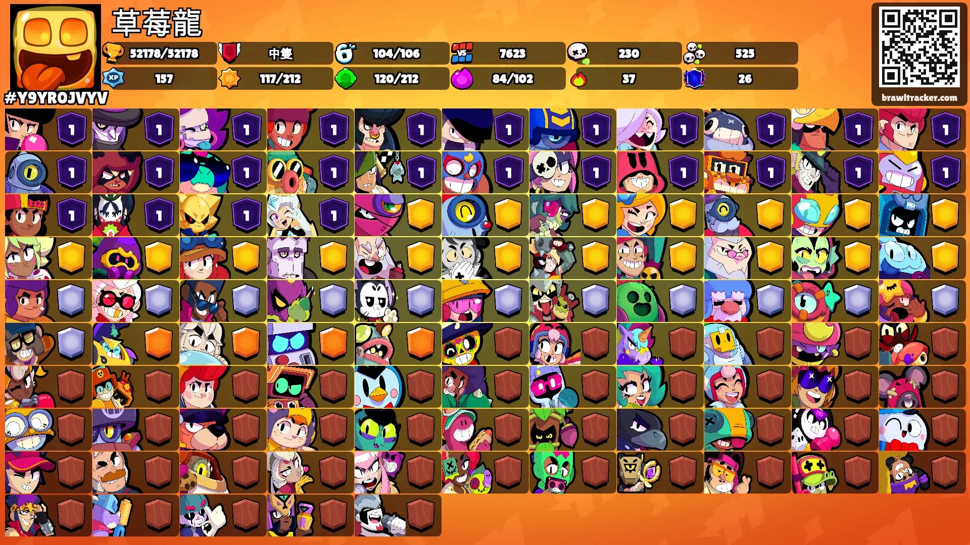 草莓龍's Ranks