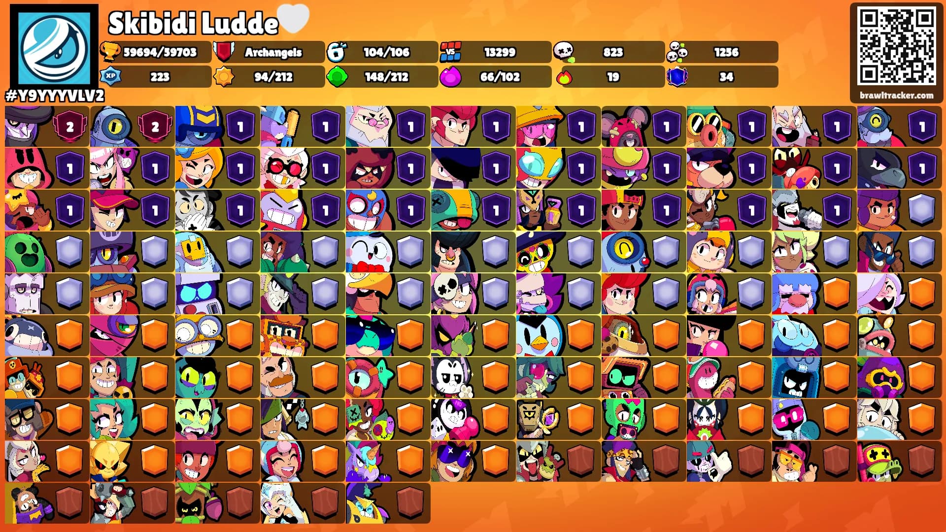 Skibidi Ludde🤍's Ranks