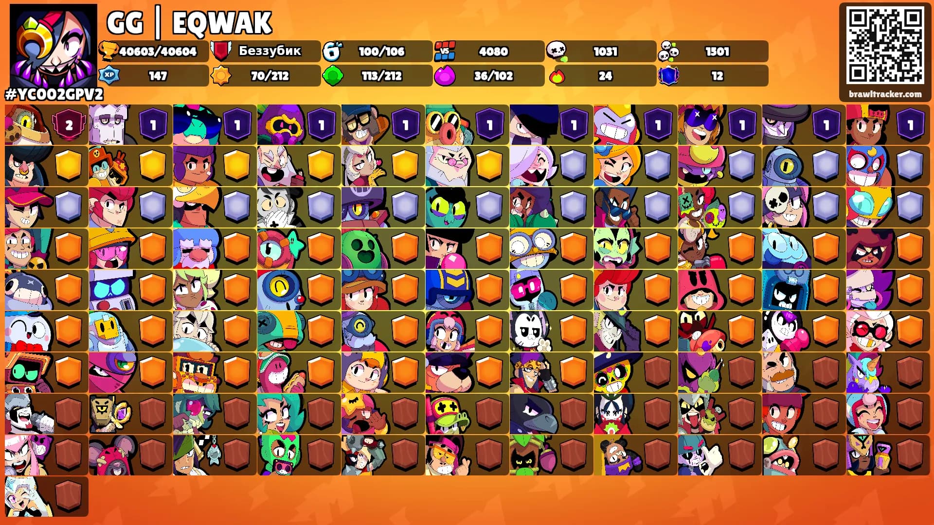 GG | EQWAK's Ranks
