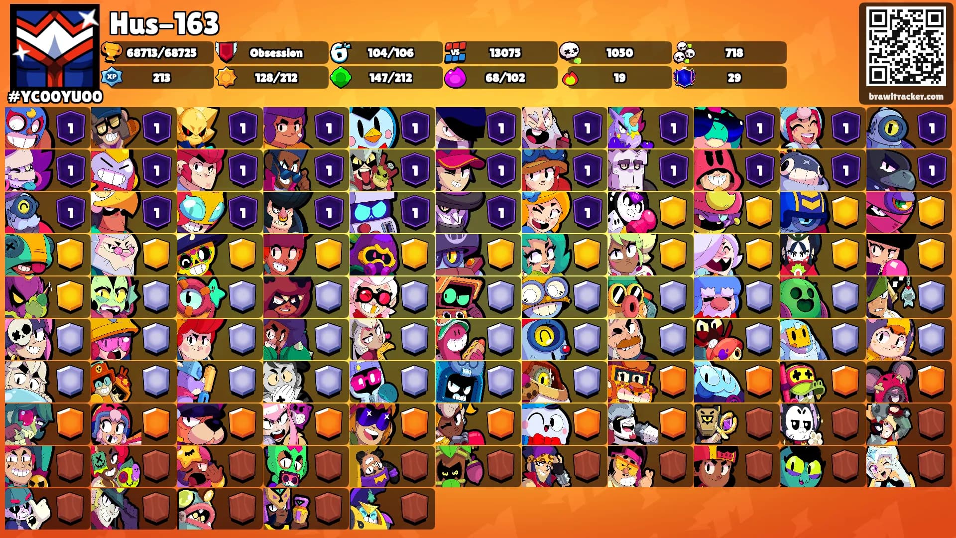 Hus-163's Ranks