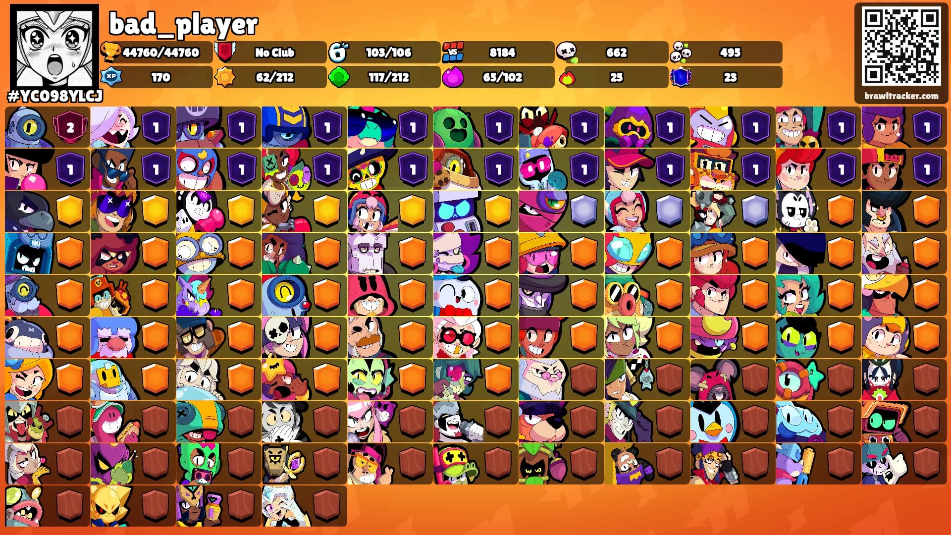 bad_player's Ranks