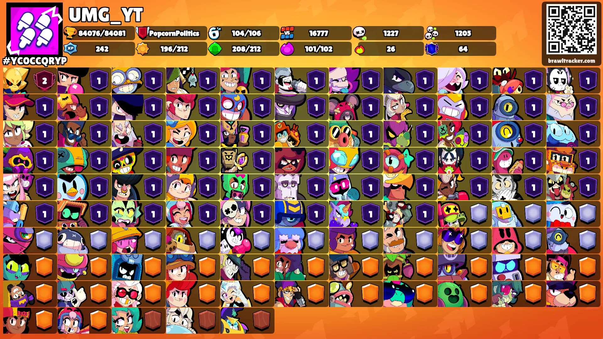 UMG_YT's Ranks
