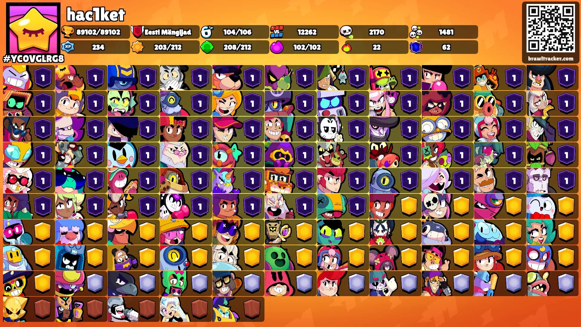 hac1ket's Ranks