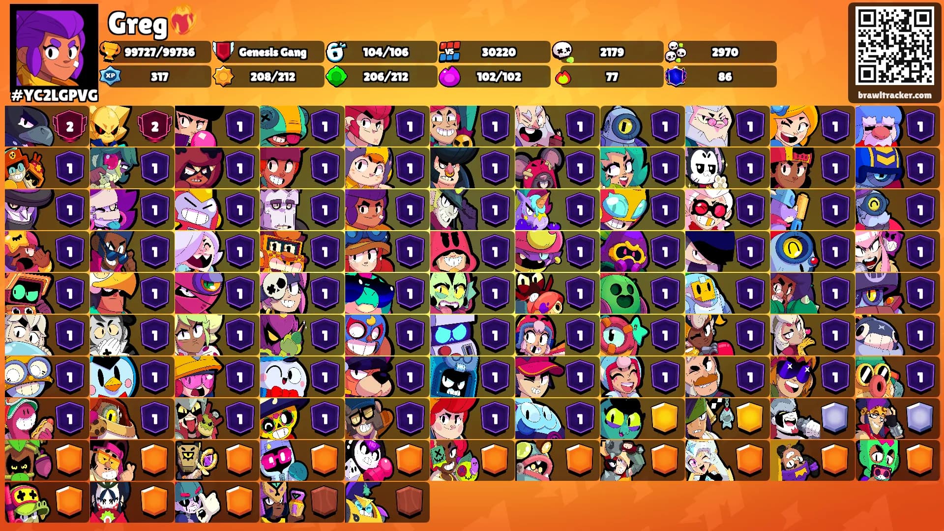 Greg❤️‍🔥's Ranks