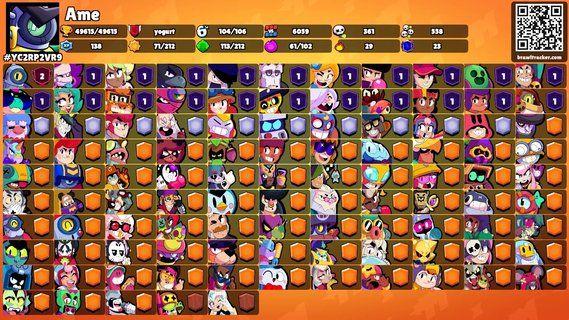 Ame's Ranks