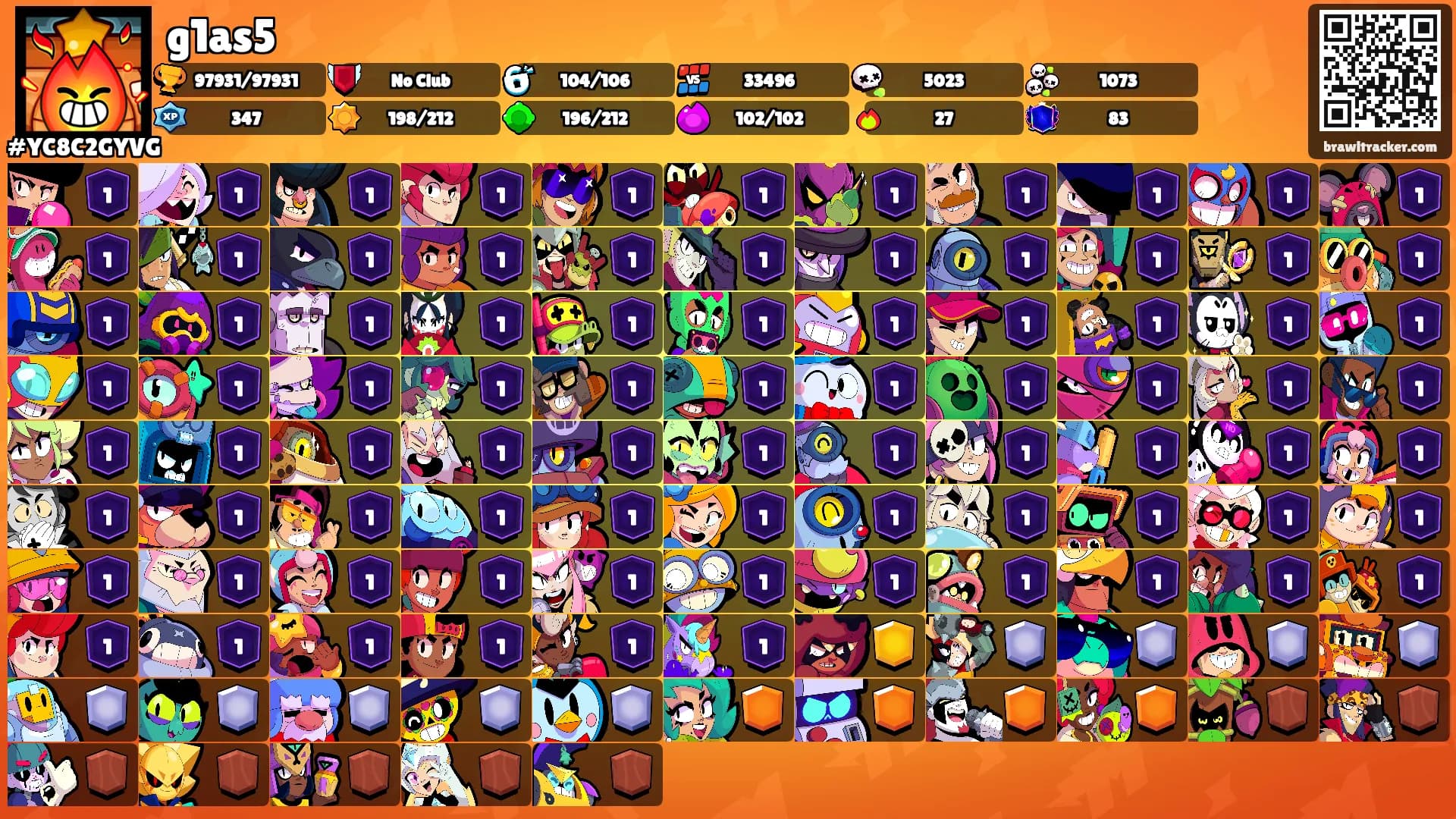 g1as5's Ranks
