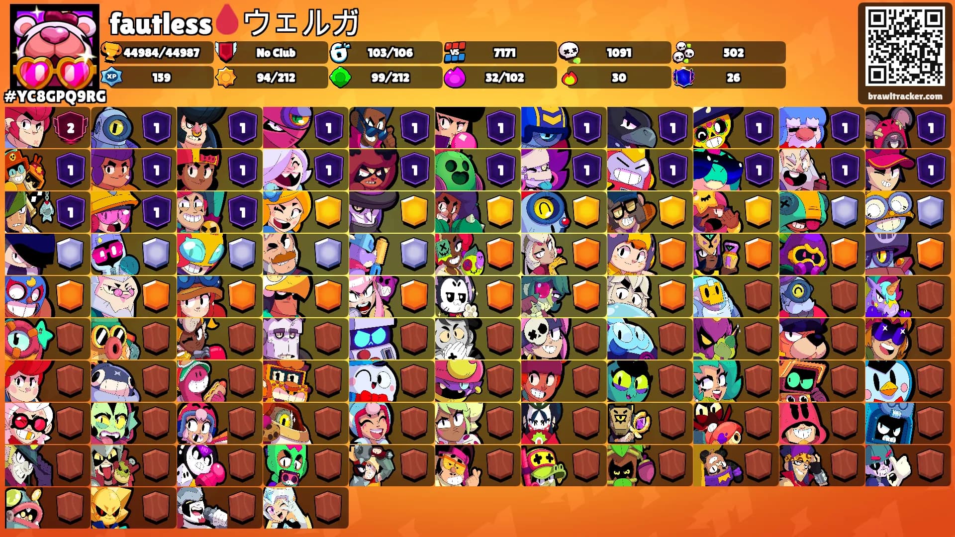 fautless🩸ウェルガ's Ranks