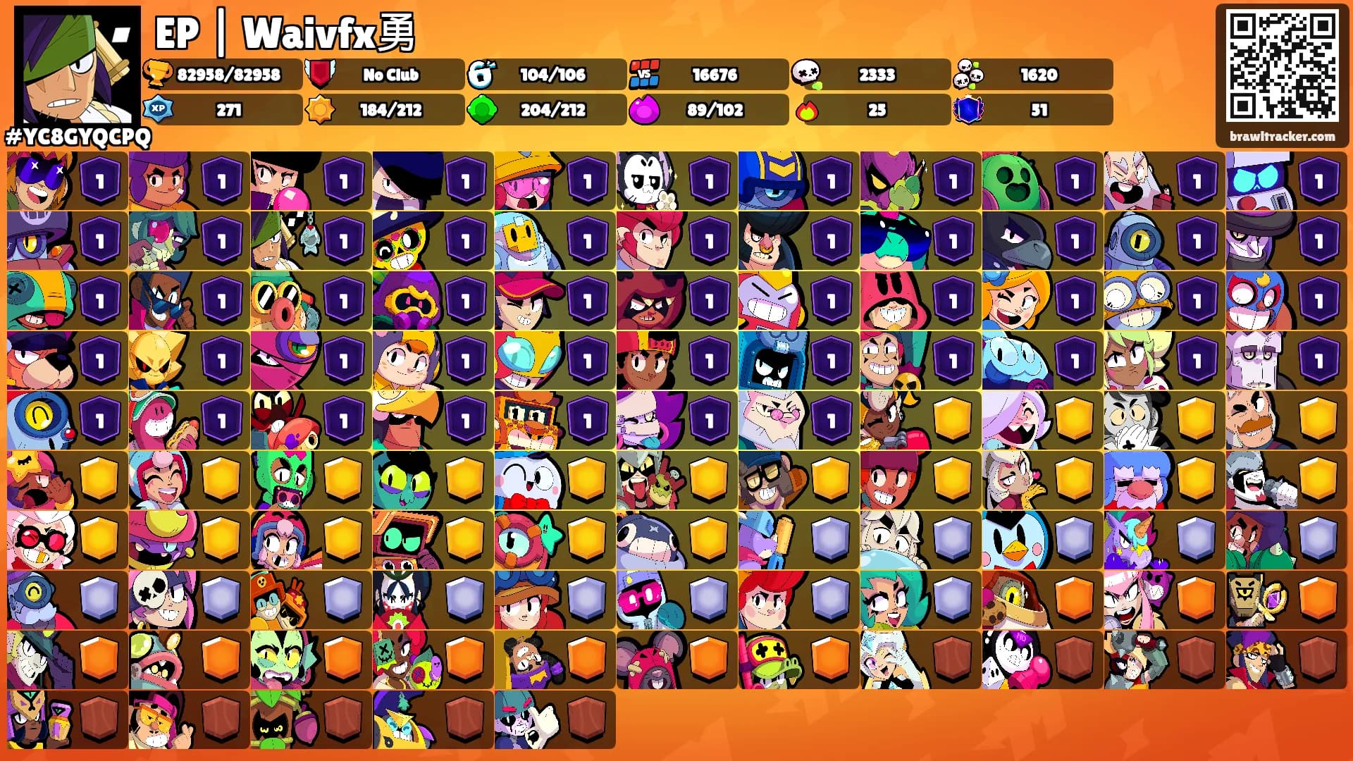 EP | Waivfx勇's Ranks