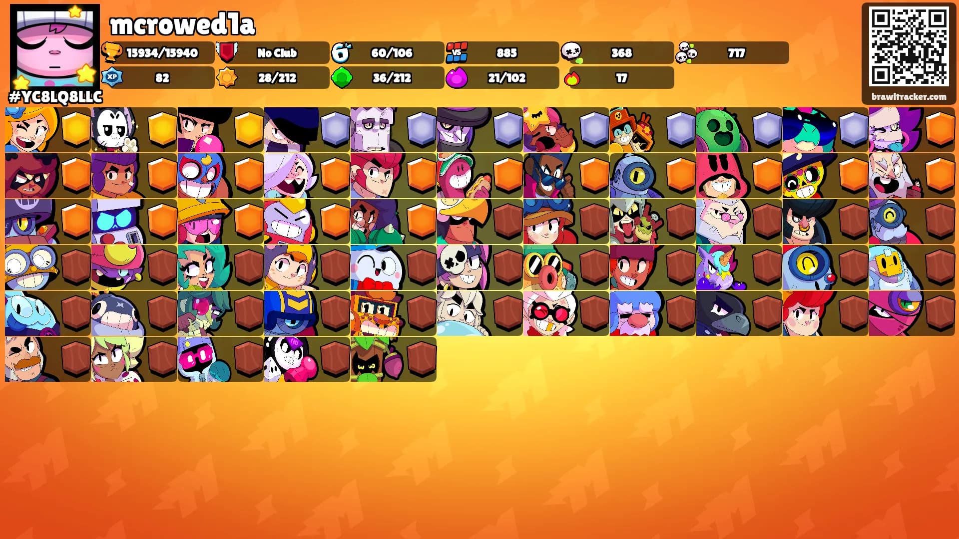 mcrowed1a's Ranks