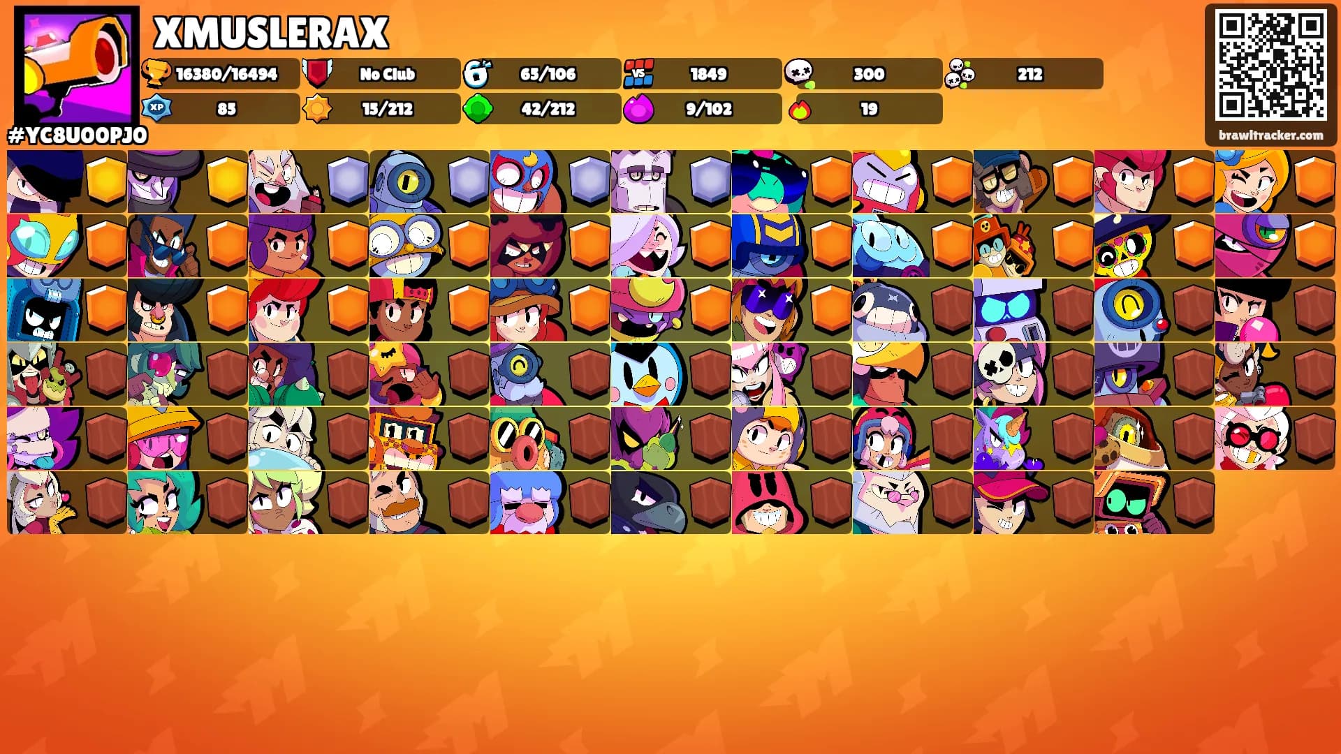 XMUSLERAX's Ranks
