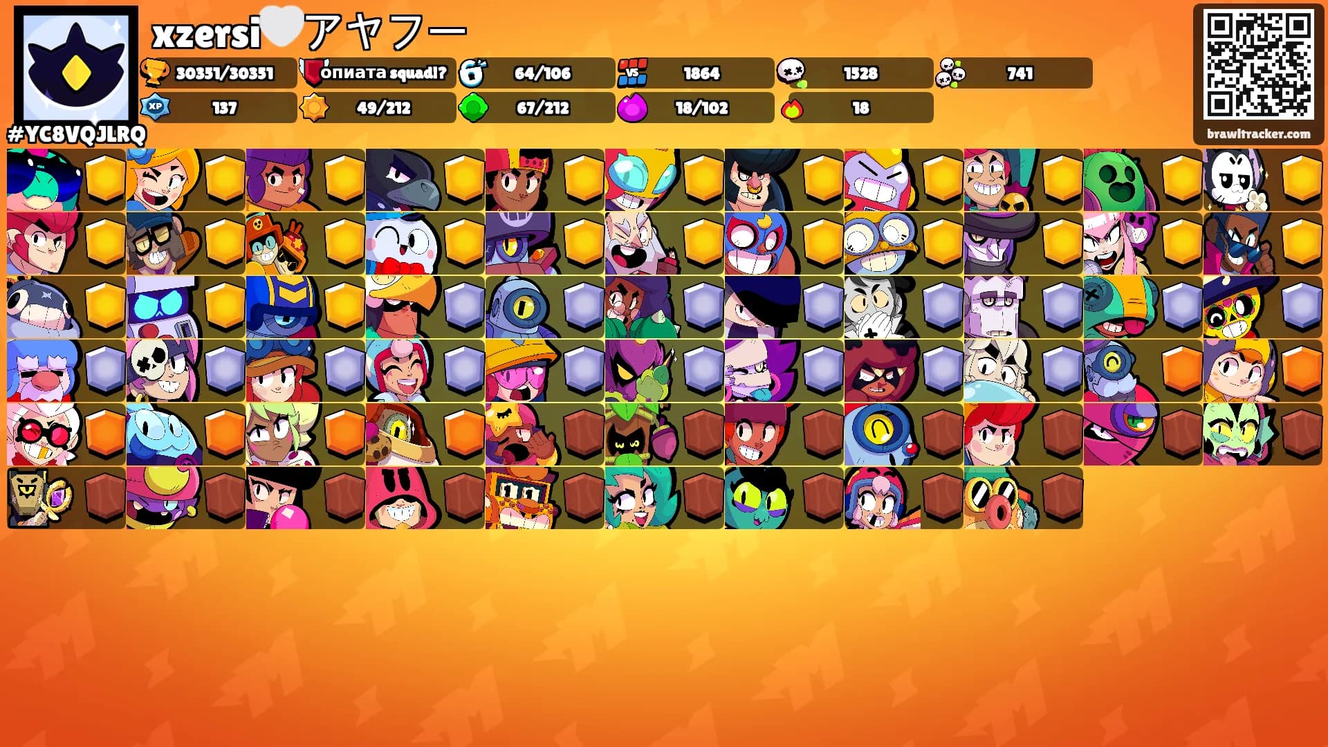xzersi🤍アヤフー's Ranks