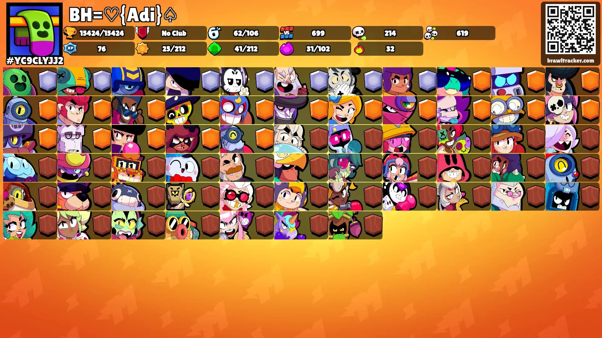 BH=♡{Adi}♤'s Ranks