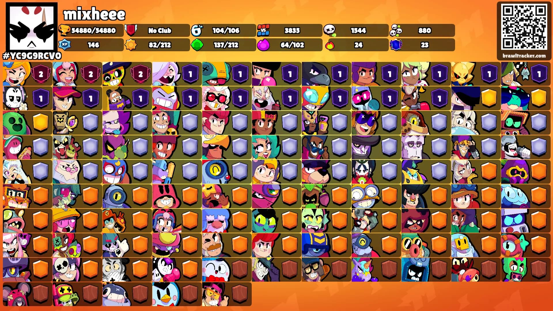 mixheee's Ranks