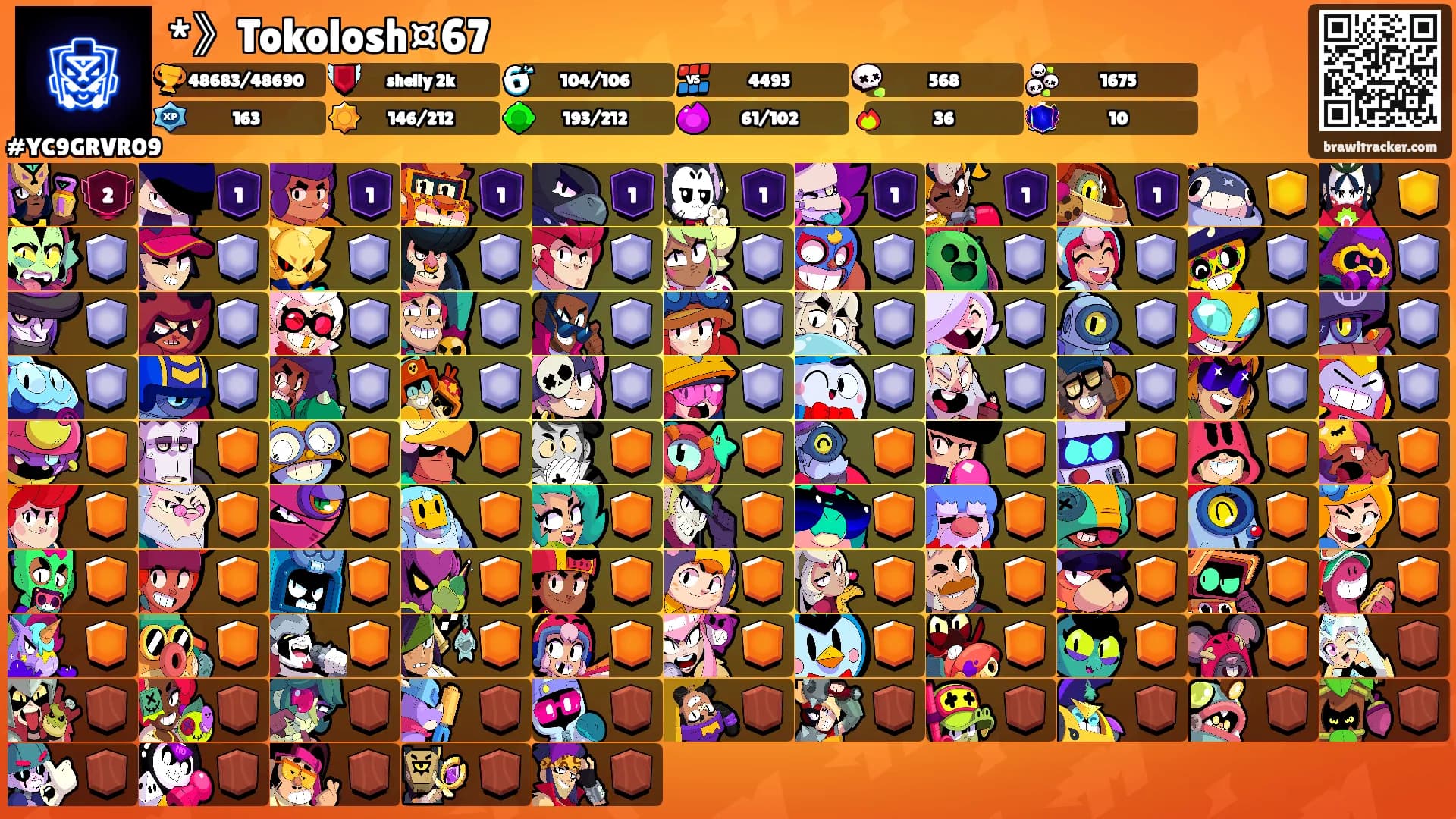 *》Tokolosh¤67's Ranks