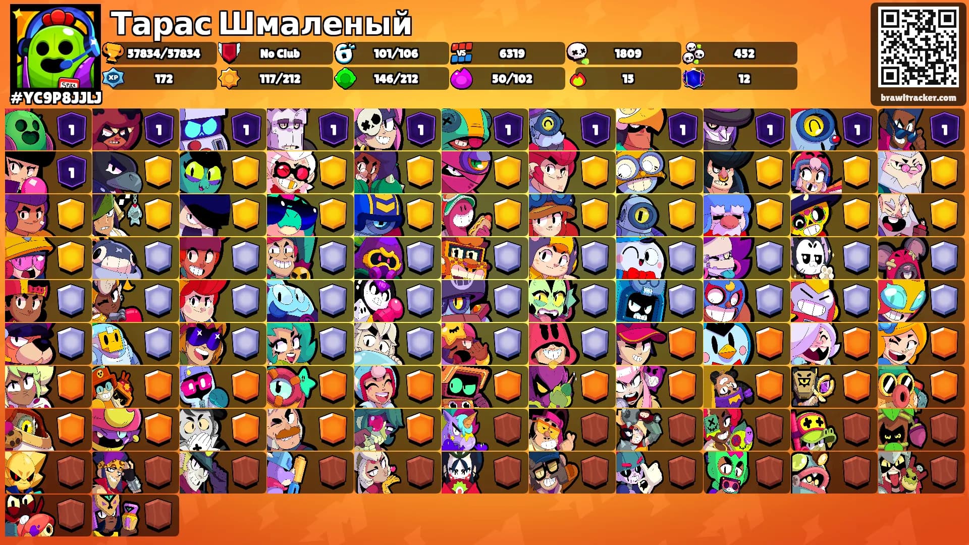 Тарас Шмаленый's Ranks