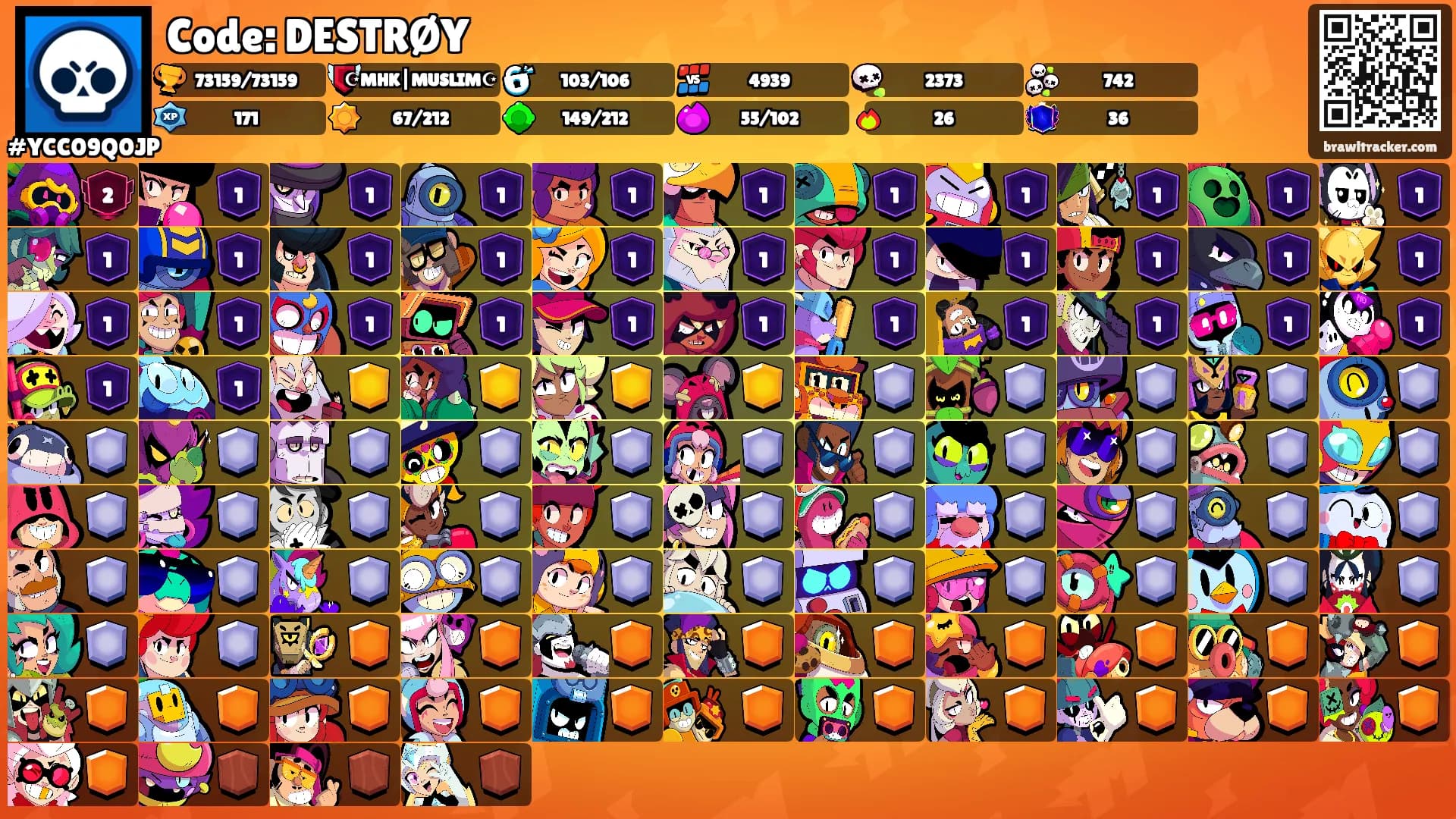 Code: DESTRØY's Ranks