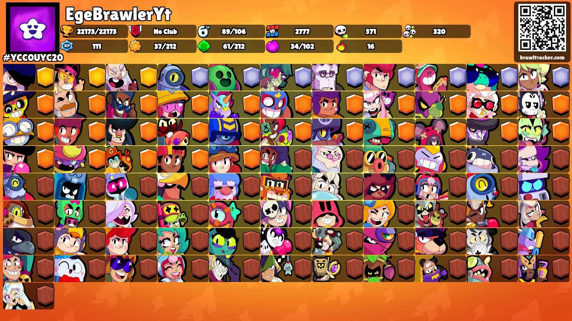 EgeBrawlerYt's Ranks