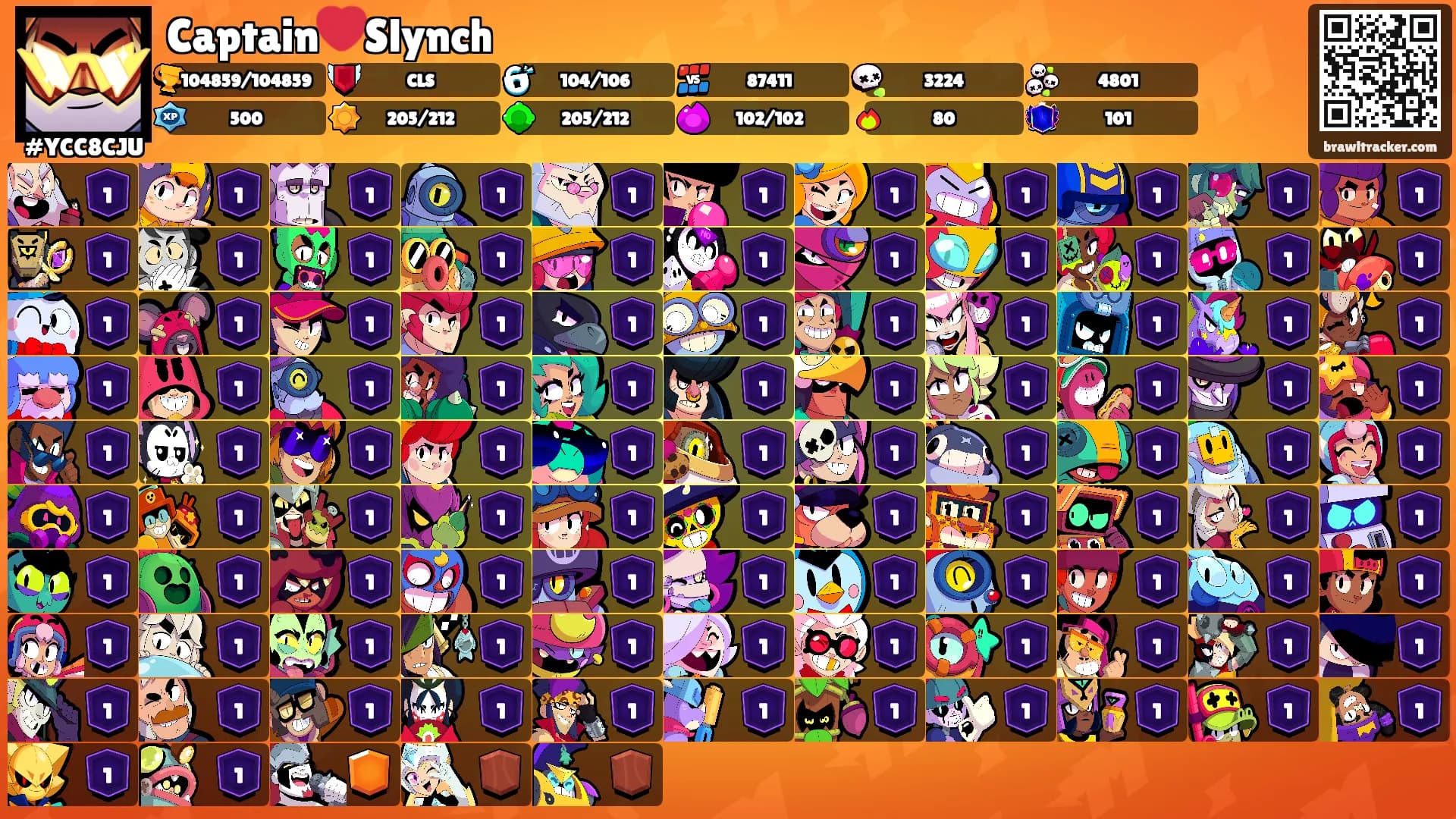 Captain❤️Slynch's Ranks